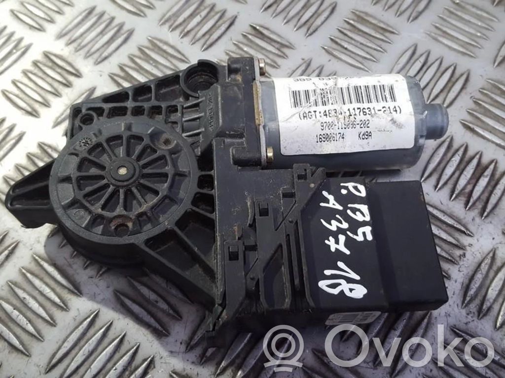 Volkswagen PASSAT B5 Silniczek podnoszenia szyby drzwi tylnych 