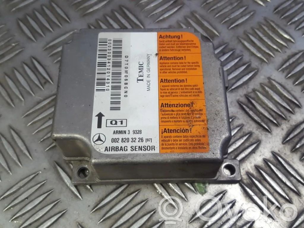 Mercedes-Benz E W210 Centralina/modulo airbag