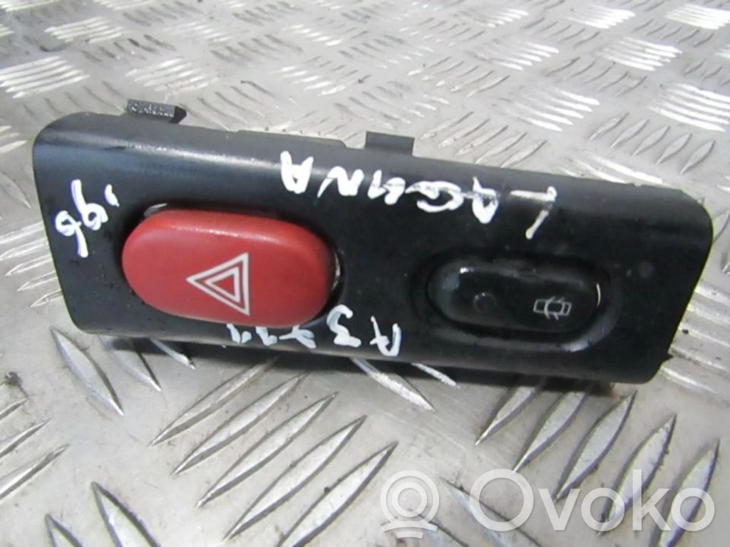 Renault Laguna I Botón interruptor de luz de peligro 
