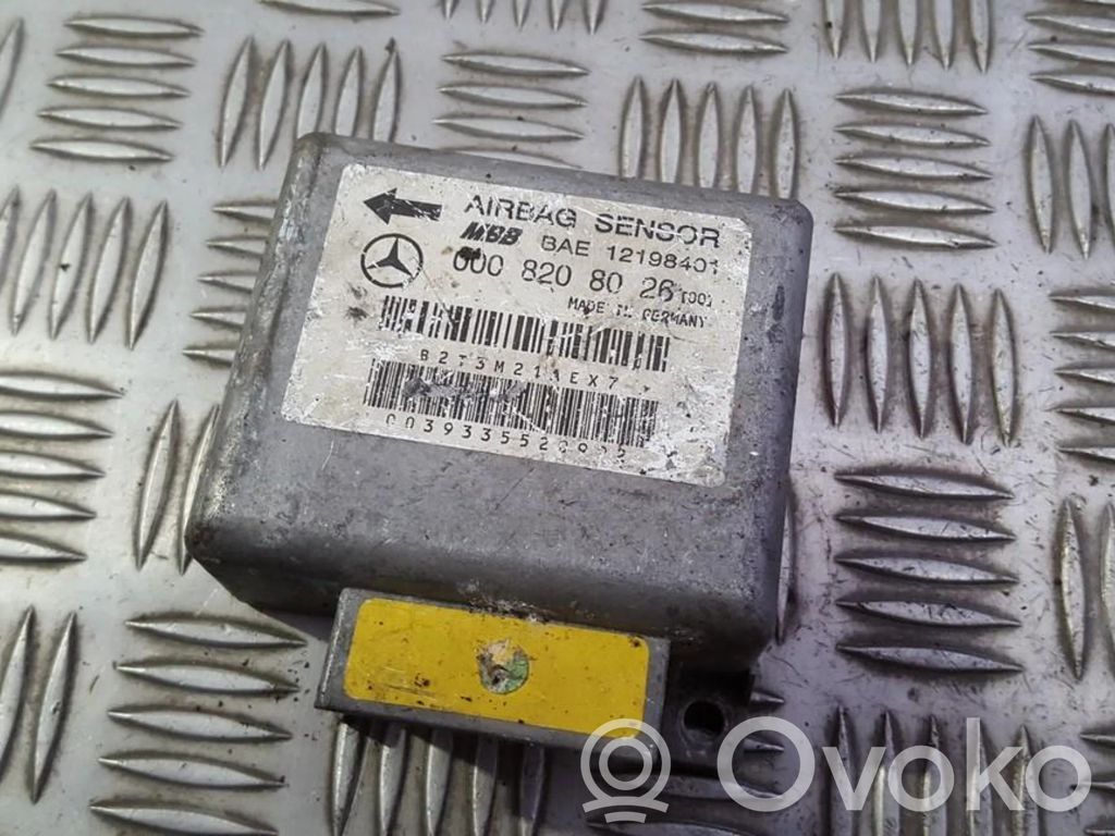 Mercedes-Benz C W202 Centralina/modulo airbag