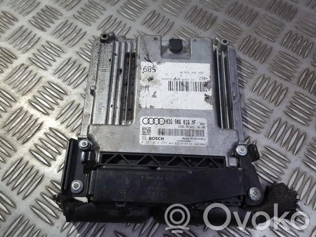Audi A6 S6 C6 4F Unitate/modul de control motor 