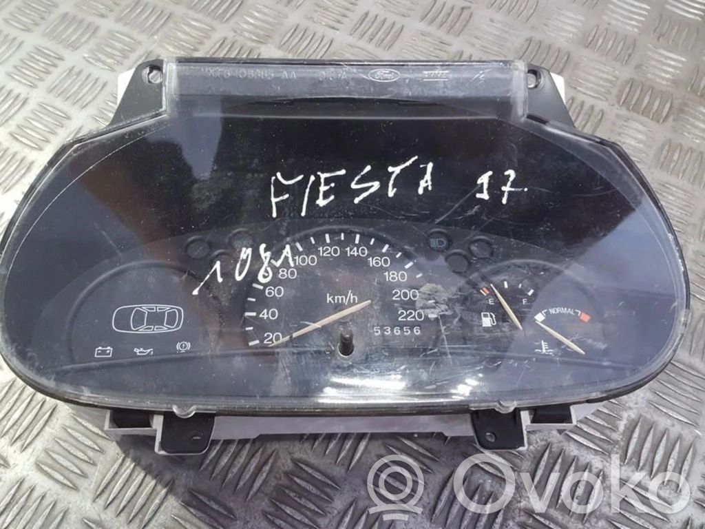 Ford Fiesta Compteur de vitesse tableau de bord