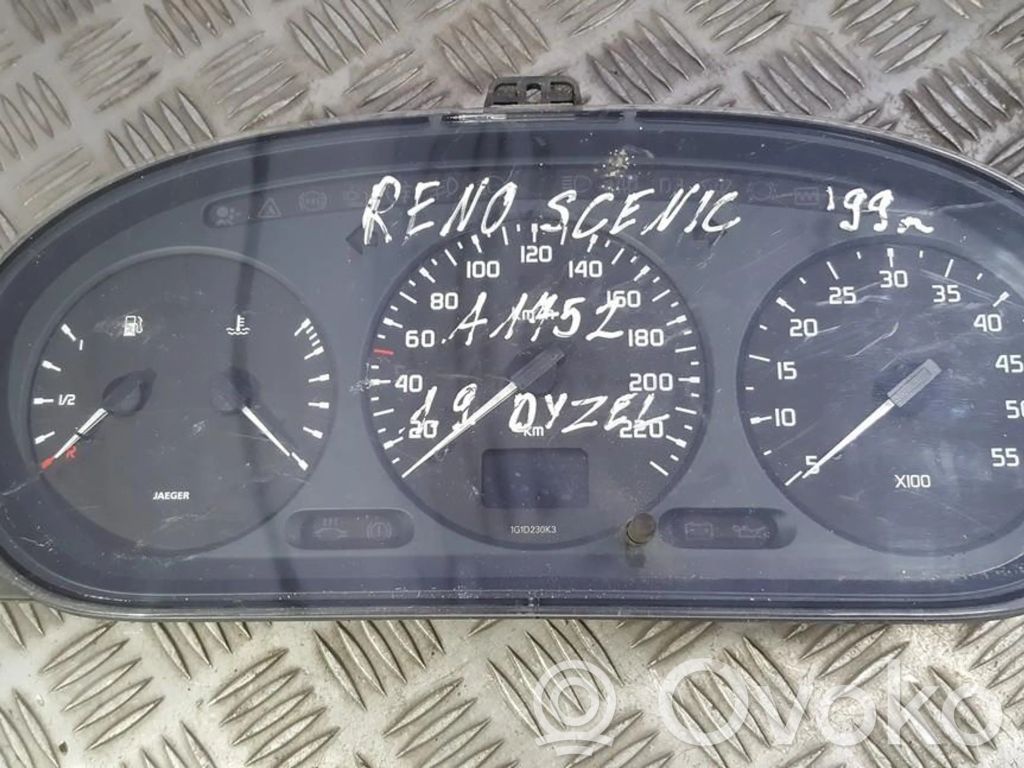 Renault Scenic I Nopeusmittari (mittaristo) 