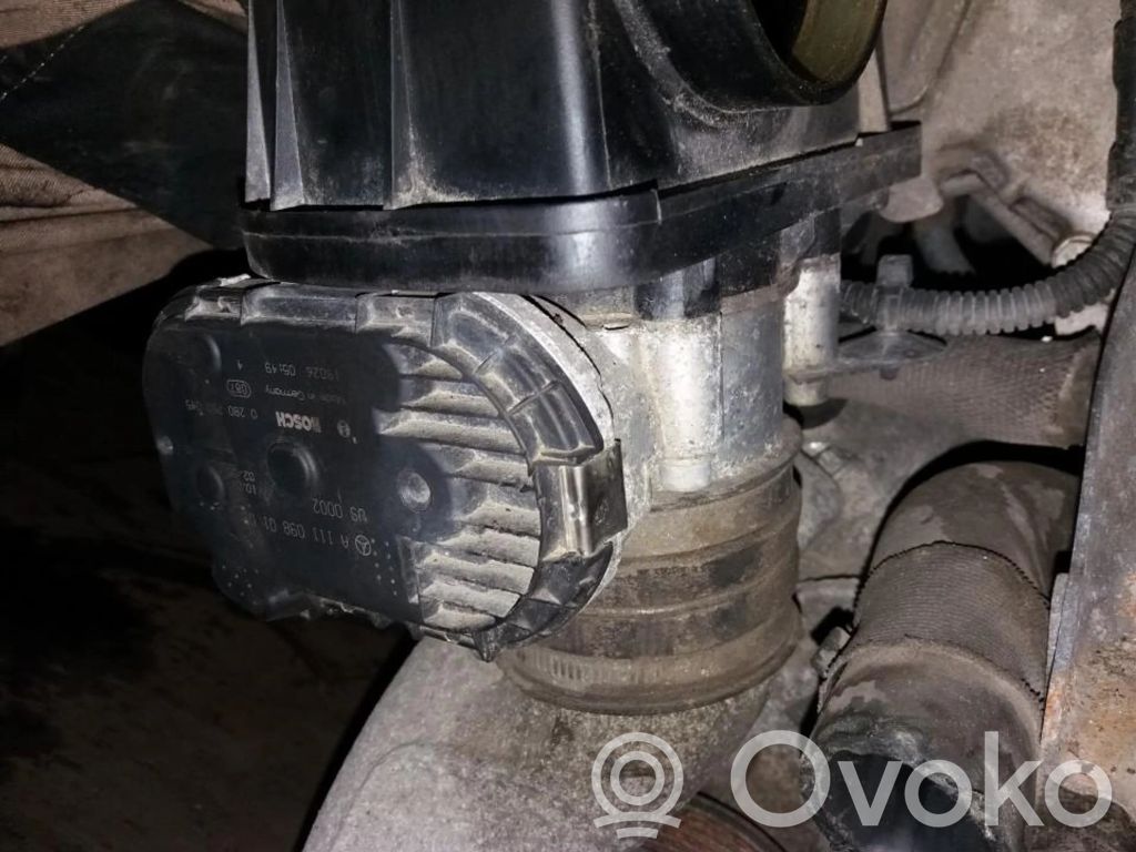 Mercedes-Benz C W203 Valvola a farfalla 