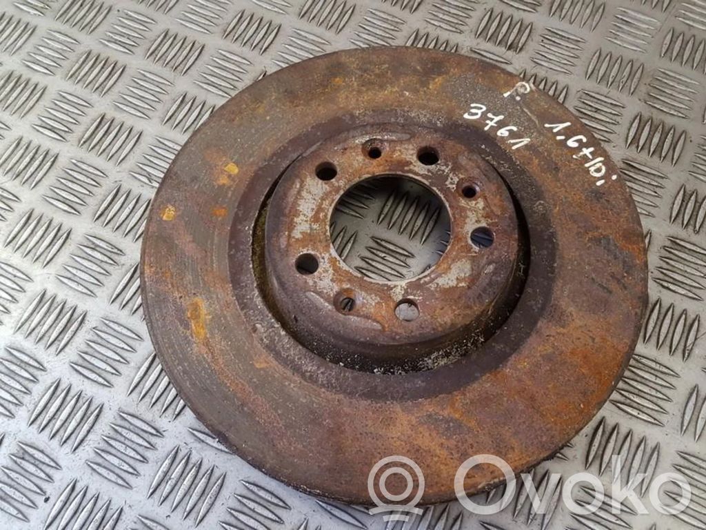 Front brake disc