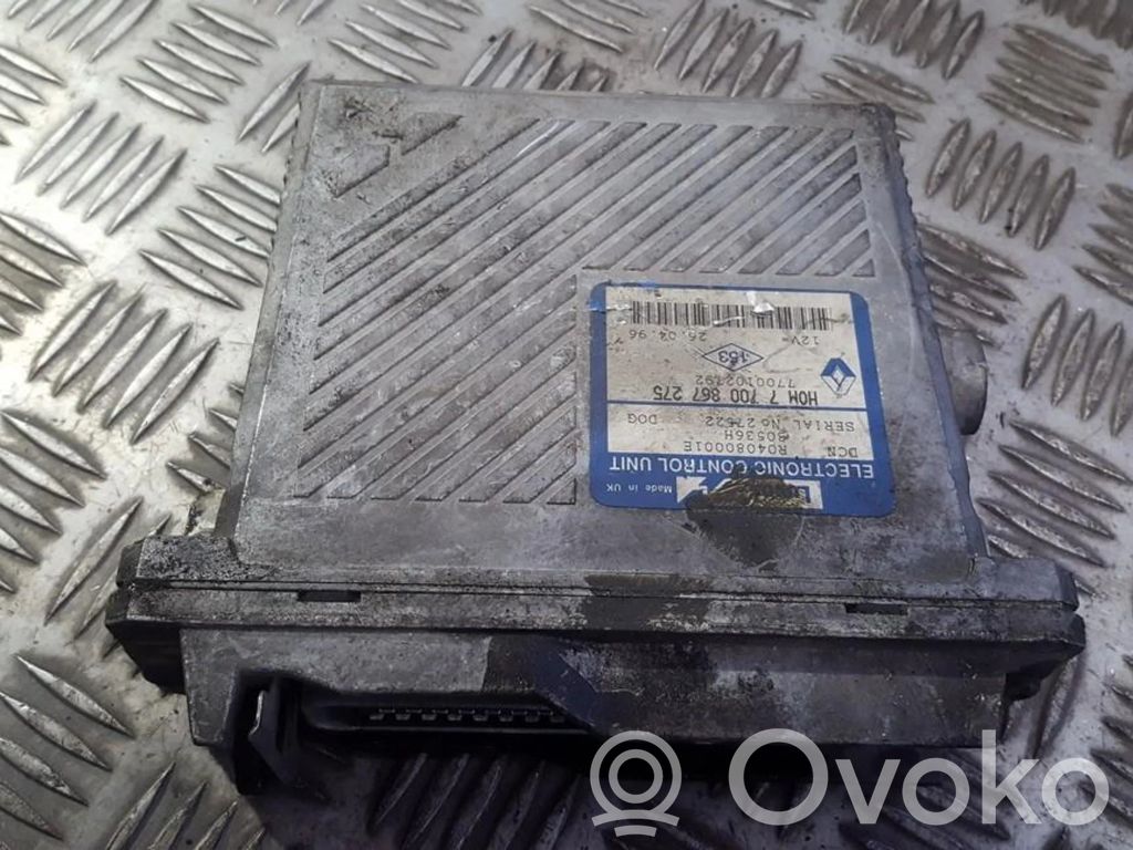 Renault Megane I Engine control unit/module 