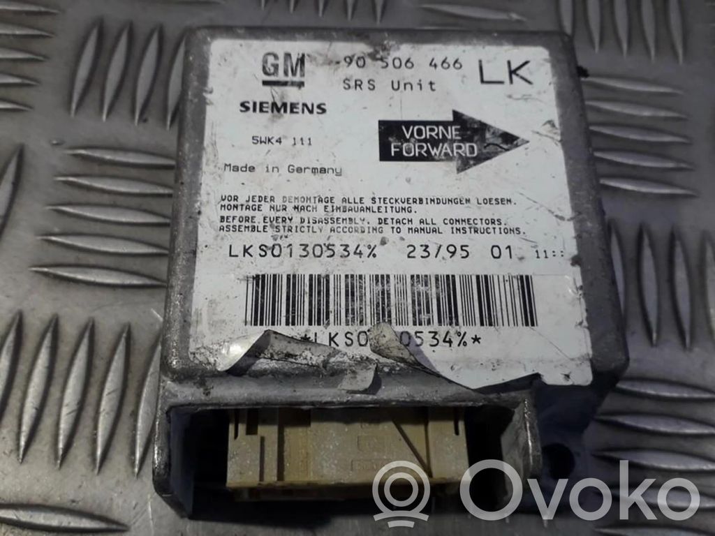 Opel Vectra B Sterownik / Moduł Airbag 