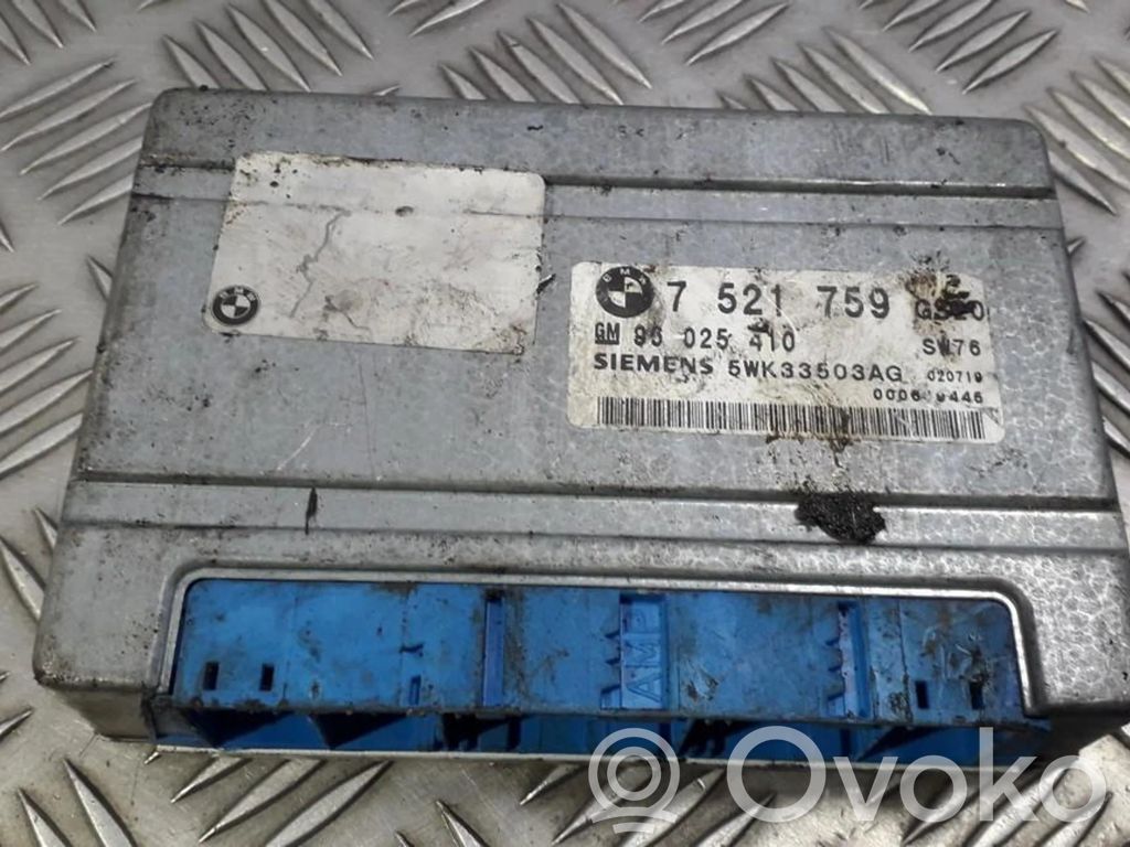 Module de contrôle de boîte de vitesses ECU   7521759,96025410,5WK33503AG,7521759,96025410