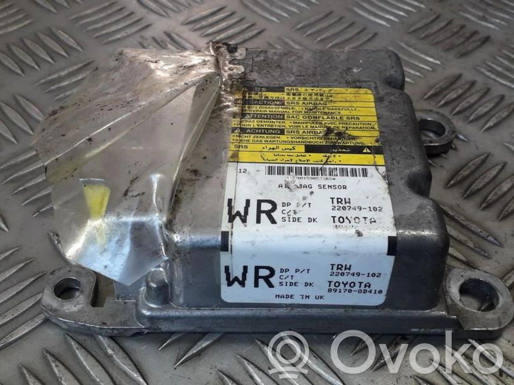 Toyota Yaris Airbagsteuergerät 