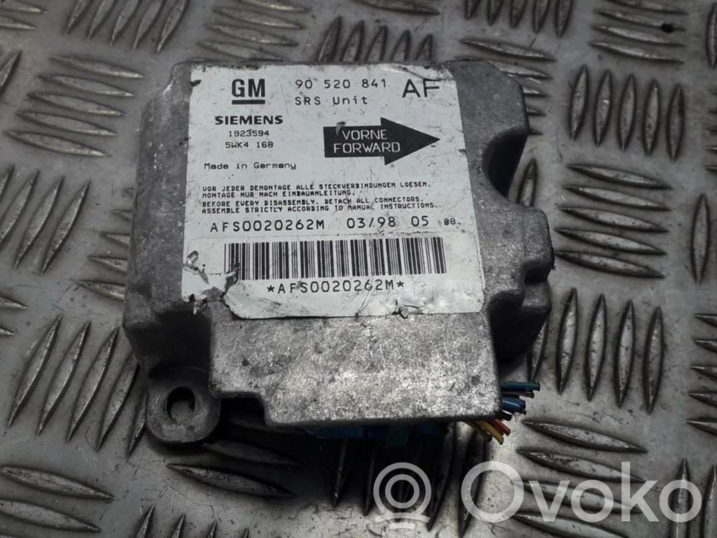 Opel Astra G Centralina/modulo airbag 