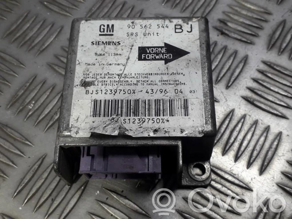 Opel Astra F Module de contrôle airbag
