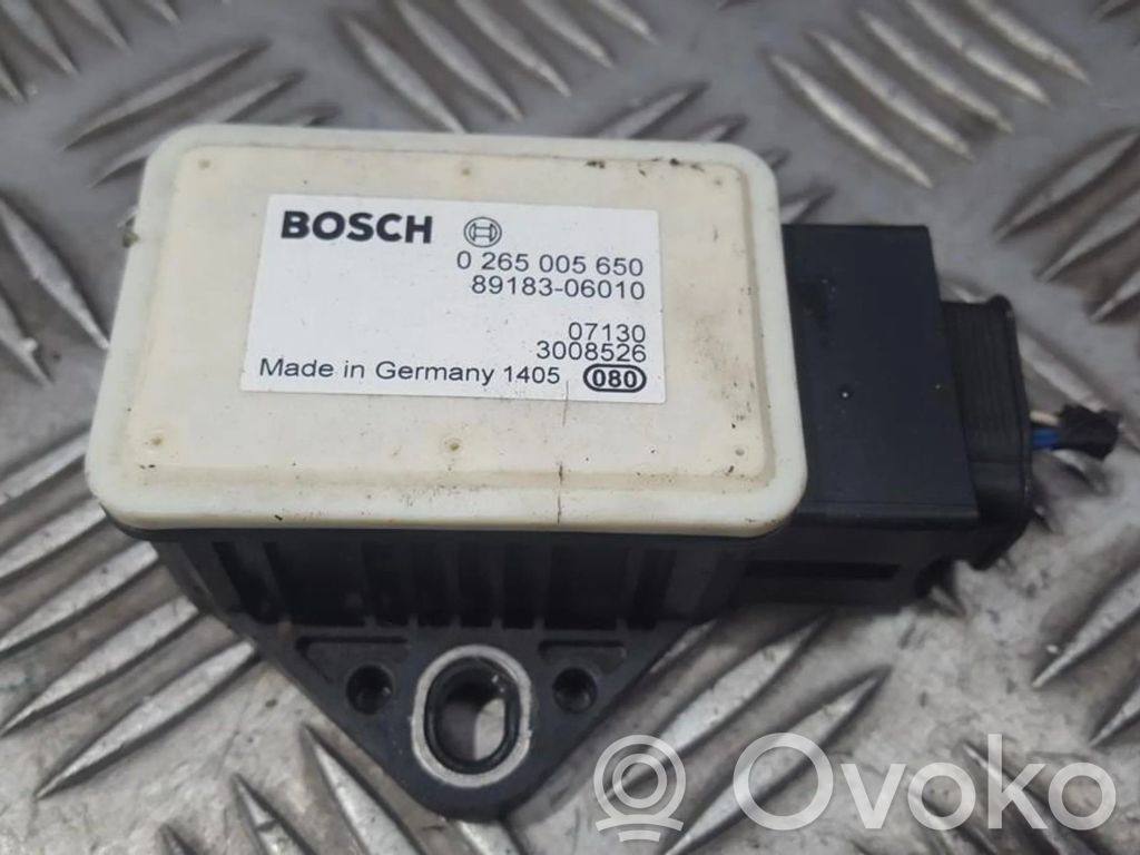 Toyota Auris 150 Sensore di imbardata accelerazione ESP 