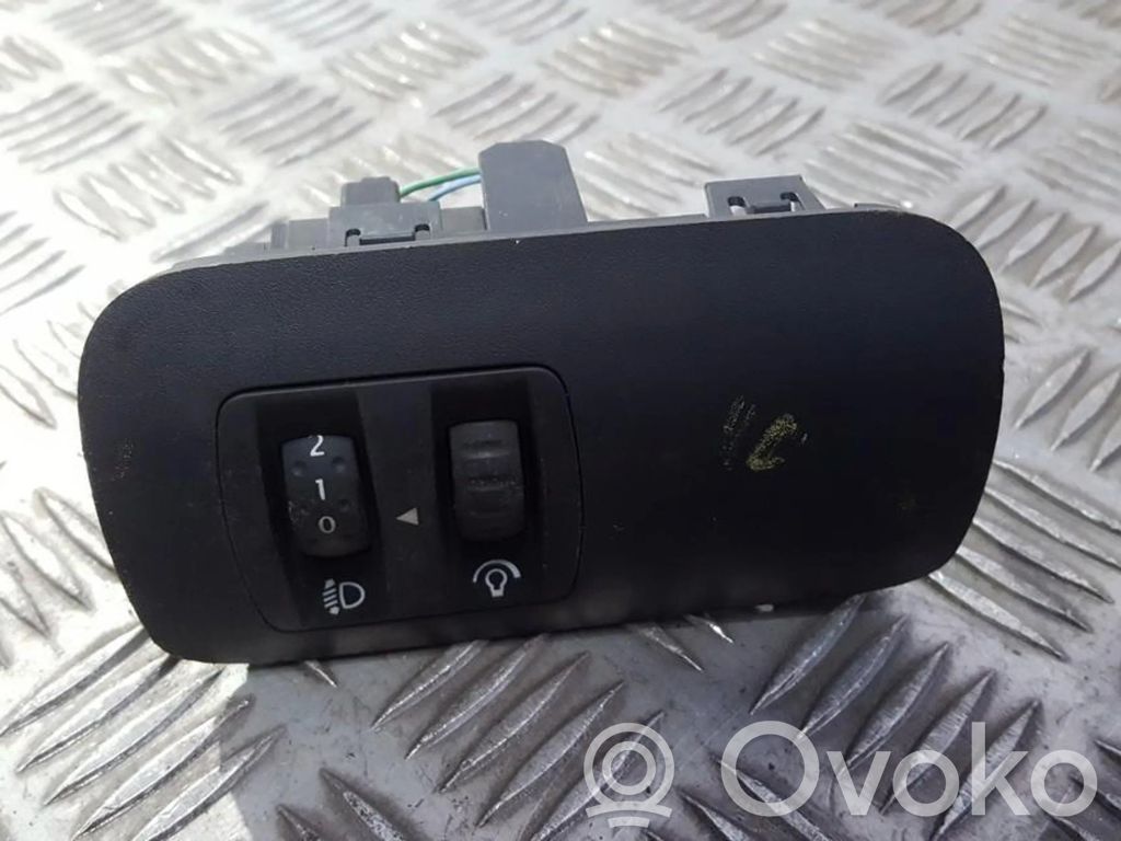Renault Megane II Przycisk / Pokrętło regulacji świateł