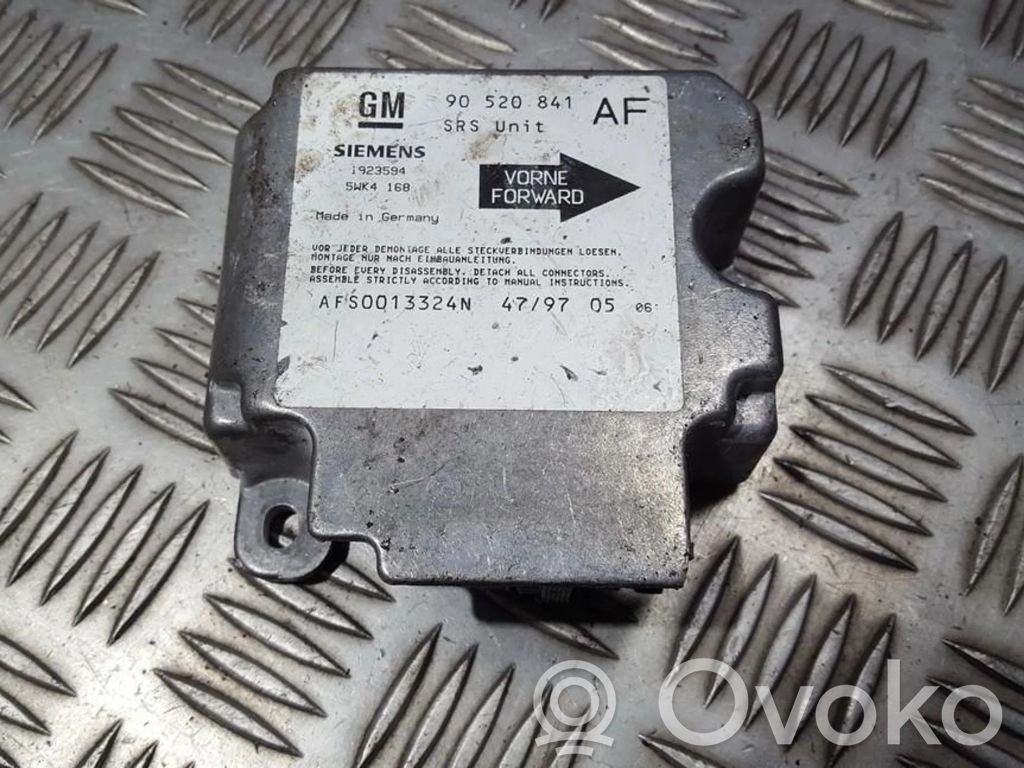 Opel Astra G Centralina/modulo airbag 
