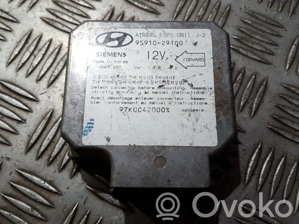 Hyundai Lantra II Unidad de control/módulo del Airbag