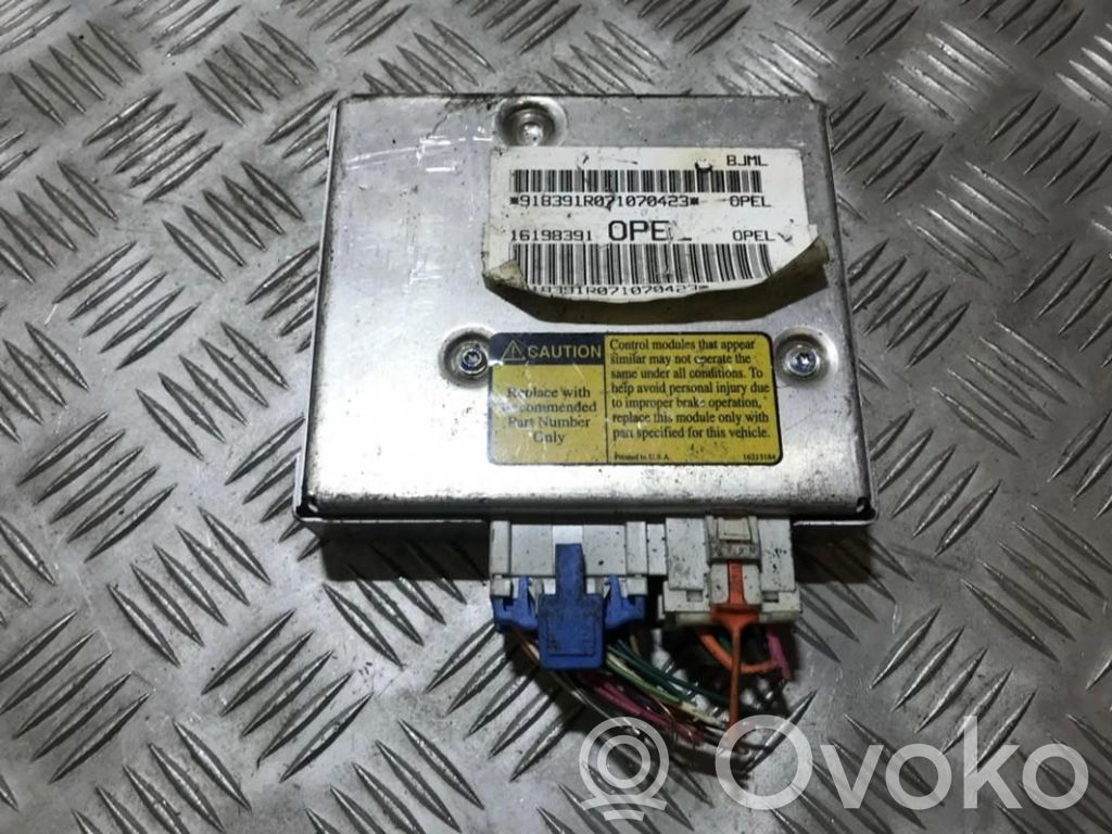 ABS-ohjainlaite/moduuli   16198391,918391R071070423,16198391,918391R071070423