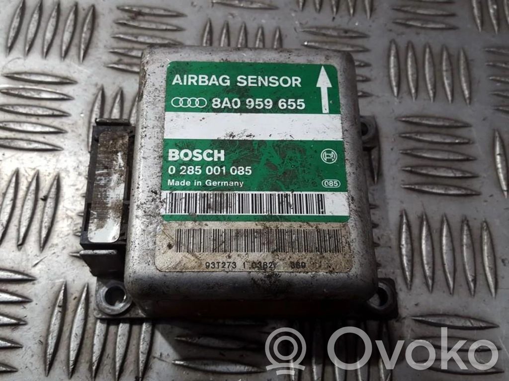 Unidad de control/módulo del Airbag   8A0959655,0285001085,0285001085,8A0959655