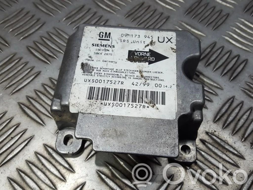 Unidad de control/módulo del Airbag   09173945,1923594,09173945,1923594