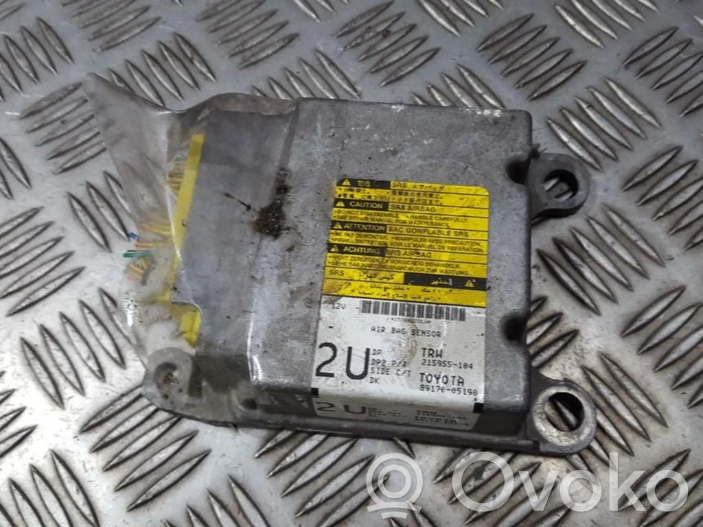 Toyota Avensis T250 Centralina/modulo airbag 