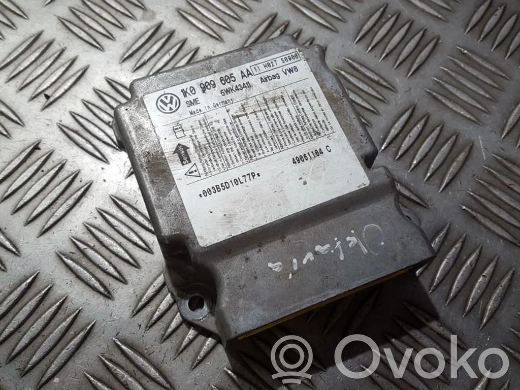 Skoda Octavia Mk2 (1Z) Unitate/modul de comandă airbaguri 