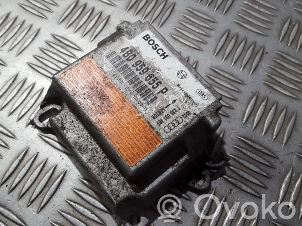 Audi A6 S6 C5 4B Centralina/modulo airbag 