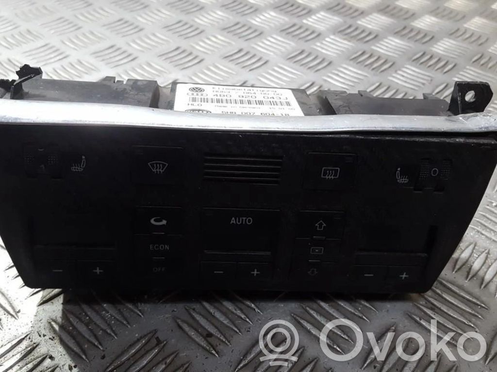 Unitate control climatizare   4B0820043J,5HB00760418,4B0820043J,5HB00760418