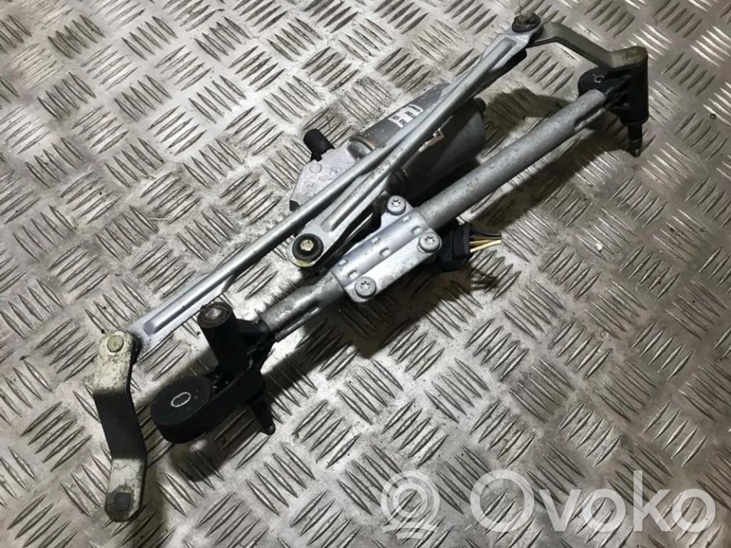 Opel Corsa D Mechanizm i silniczek wycieraczek szyby przedniej / czołowej