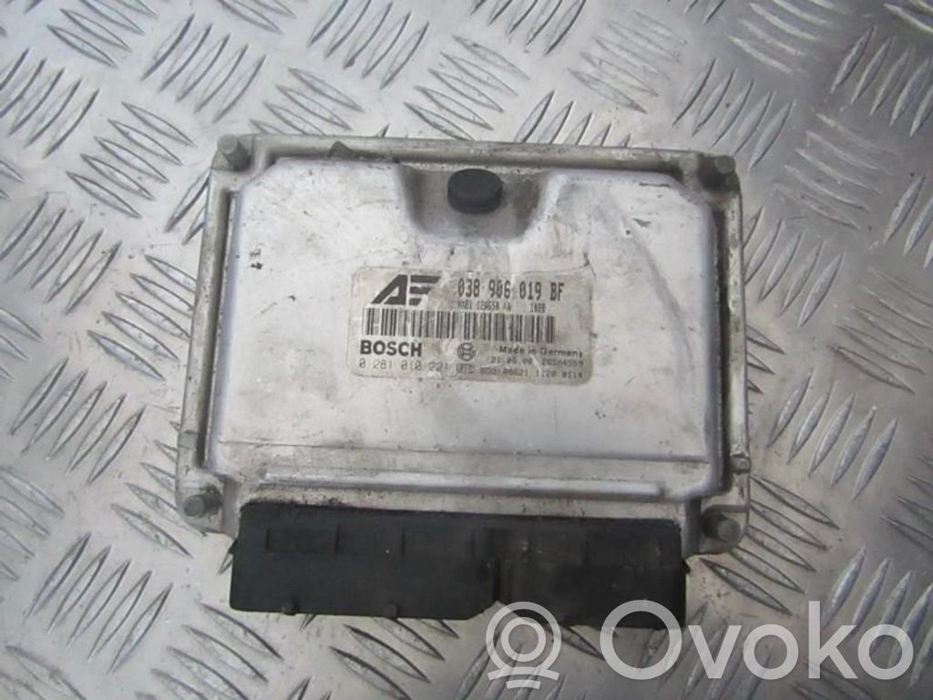Unidad de control/módulo del motor   038906019BF,0281010221,0281010221,038906019BF