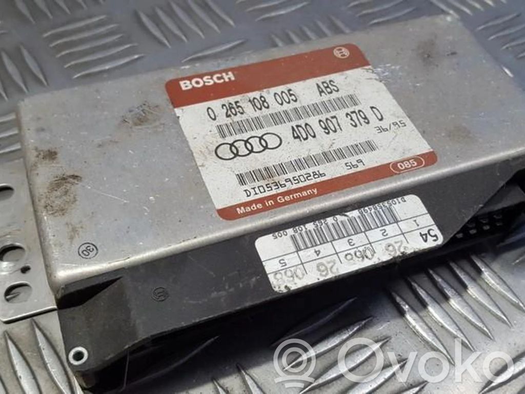 Unidad de control/módulo del ABS   0265108005,4D0907379D,0265108005,4D0907379D