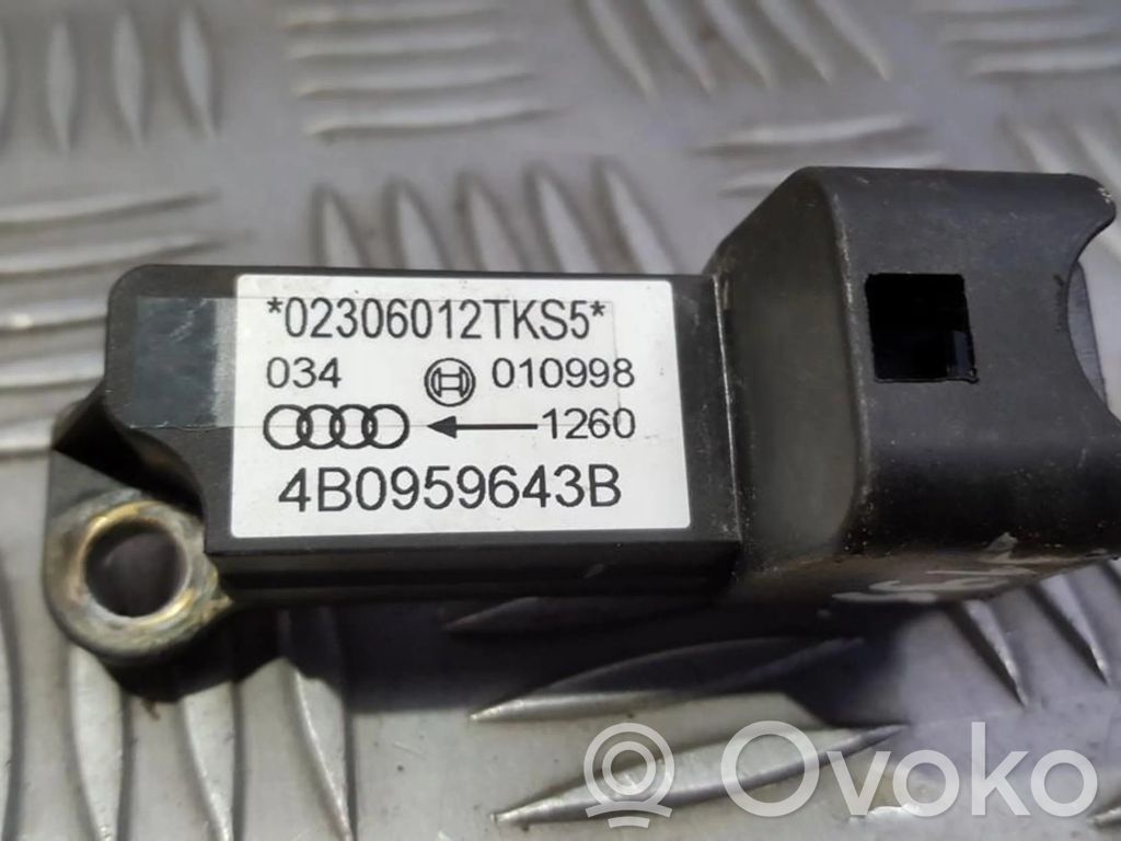 Sensor impacto/accidente para activar Airbag   4B0959643B,02306012TKS5,02306012TKS5,4B0959643B