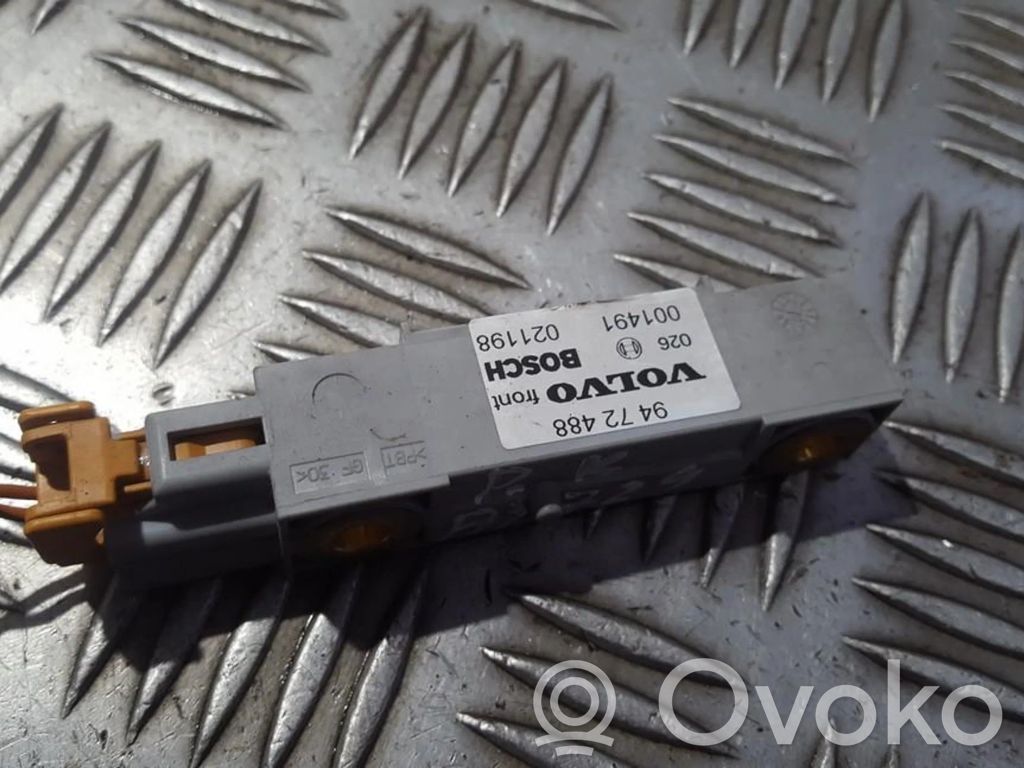 Volvo S80 Sensor impacto/accidente para activar Airbag 