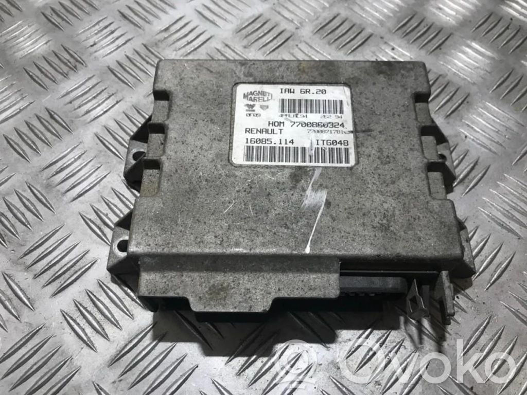 Engine control unit/module   7700860324,16085114,16085114,7700860324,IAW6R20,ITH048