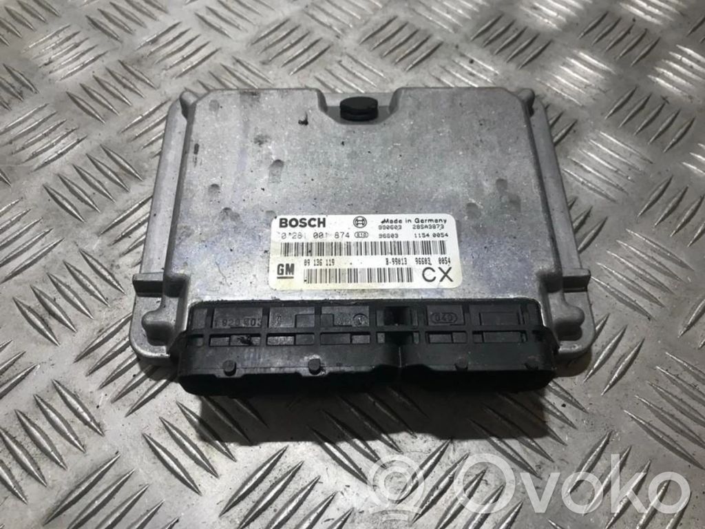 Opel Vectra B Unitate/modul de control motor 