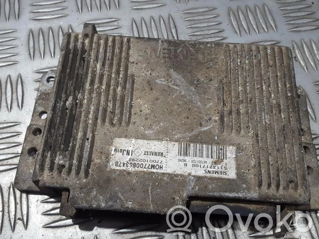 Unidad de control/módulo del motor   7700102293,S113717108B,7700102293,S113717108B