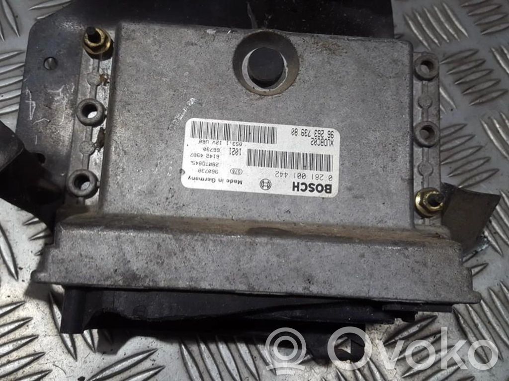 Centralina/modulo del motore   0281001442,9626373980,0281001442,61424987,9626373980