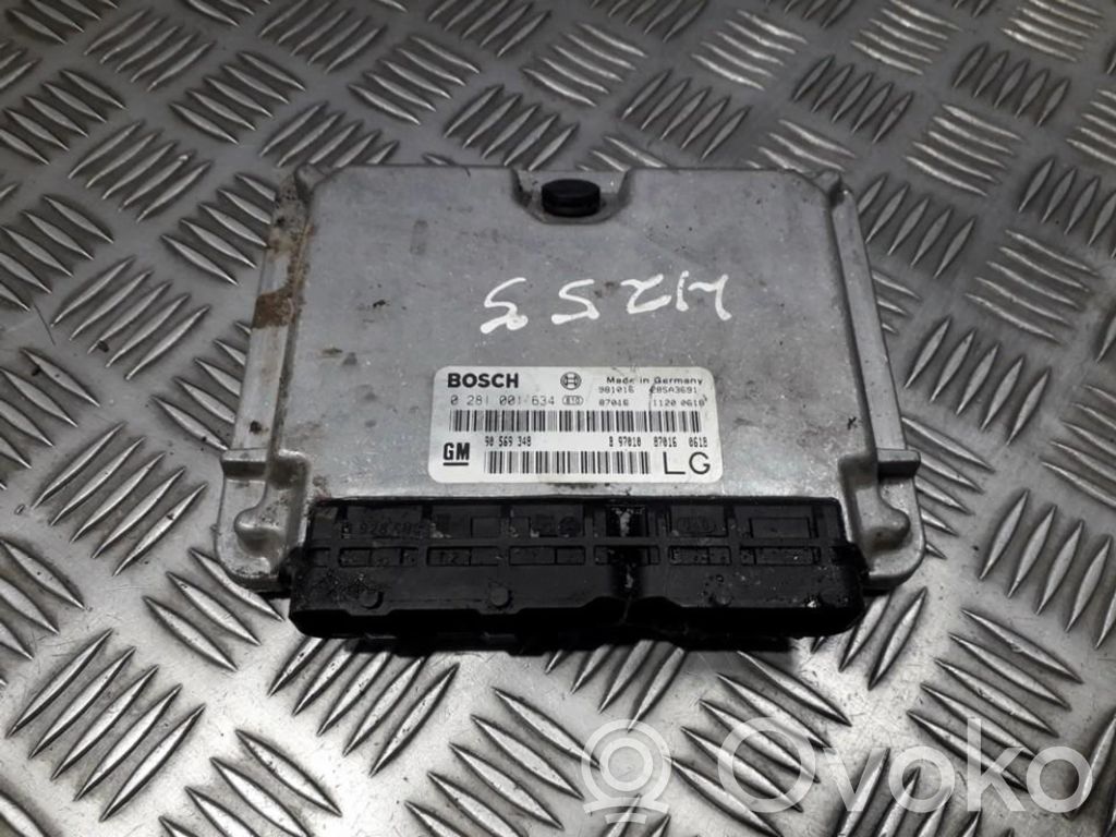 Unidad de control/módulo del motor   0281001634,90569348,0281001634,28SA3691,90569348