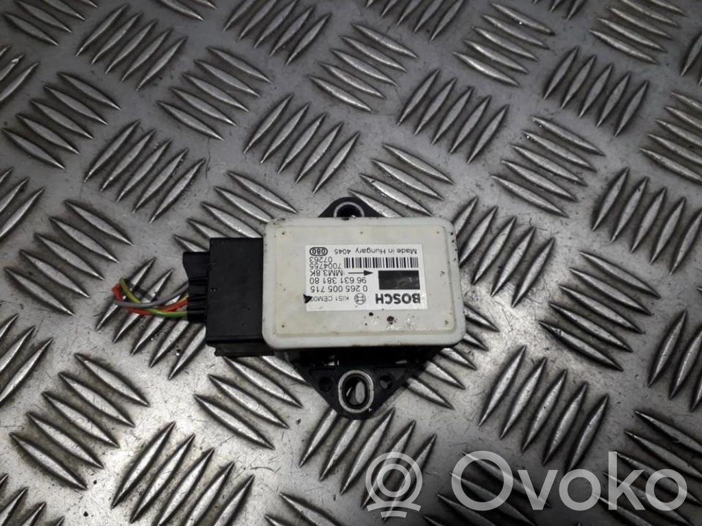 Citroen C4 Grand Picasso Senzor de accelerație ESP 