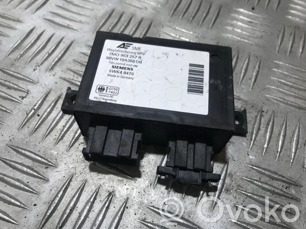 Volkswagen Sharan Unitate/modul comandă imobilizator 