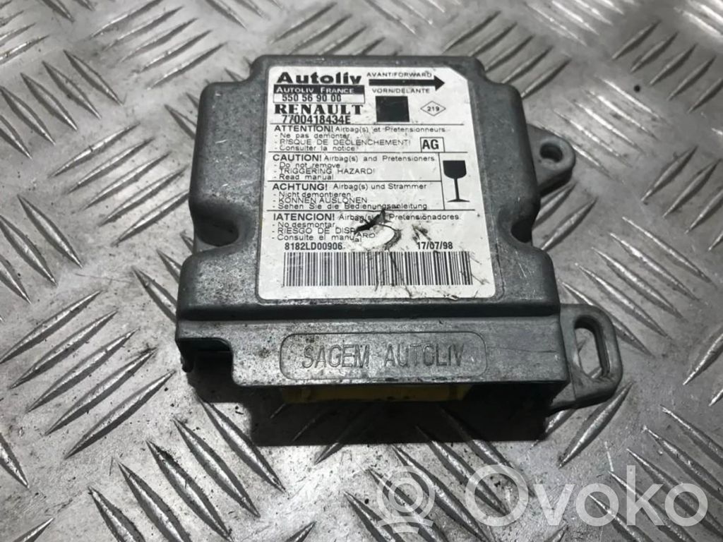 Renault Scenic I Centralina/modulo airbag 