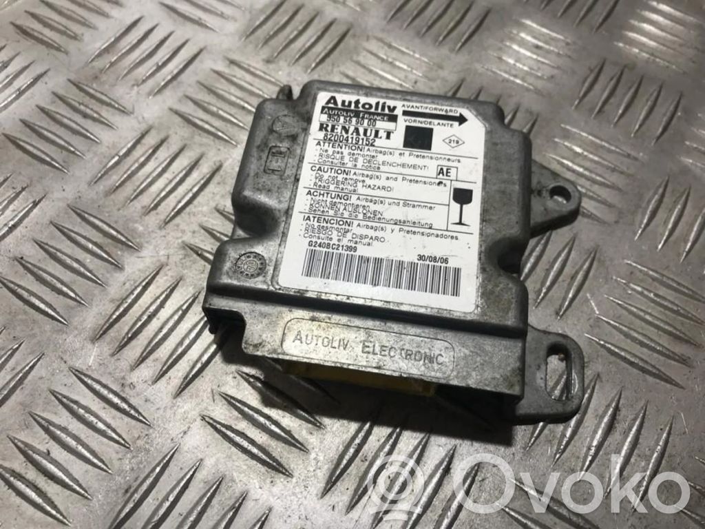 Renault Scenic II - Grand scenic II Centralina/modulo airbag