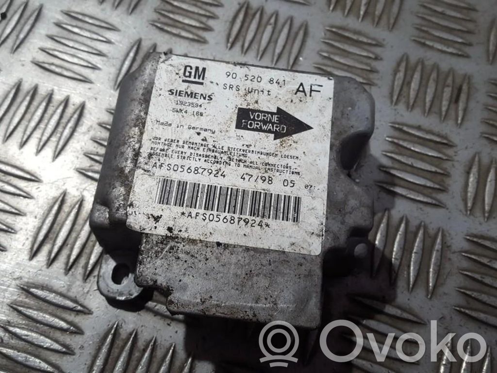 Sterownik / Moduł Airbag   90520841AF,5WK41681923594,1923594,5WK4168,90520841AF