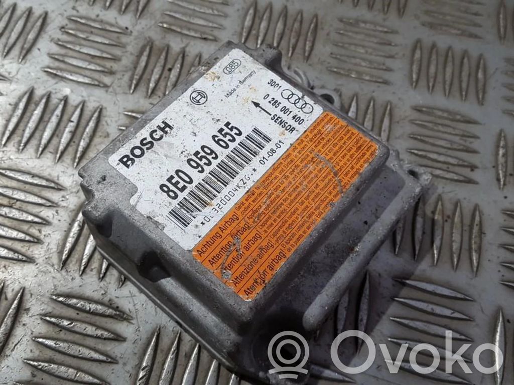 Audi A4 S4 B6 8E 8H Centralina/modulo airbag