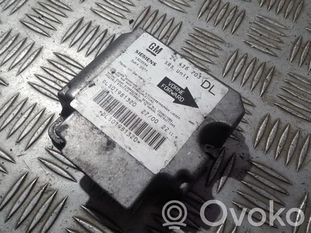 Opel Astra G Centralina/modulo airbag