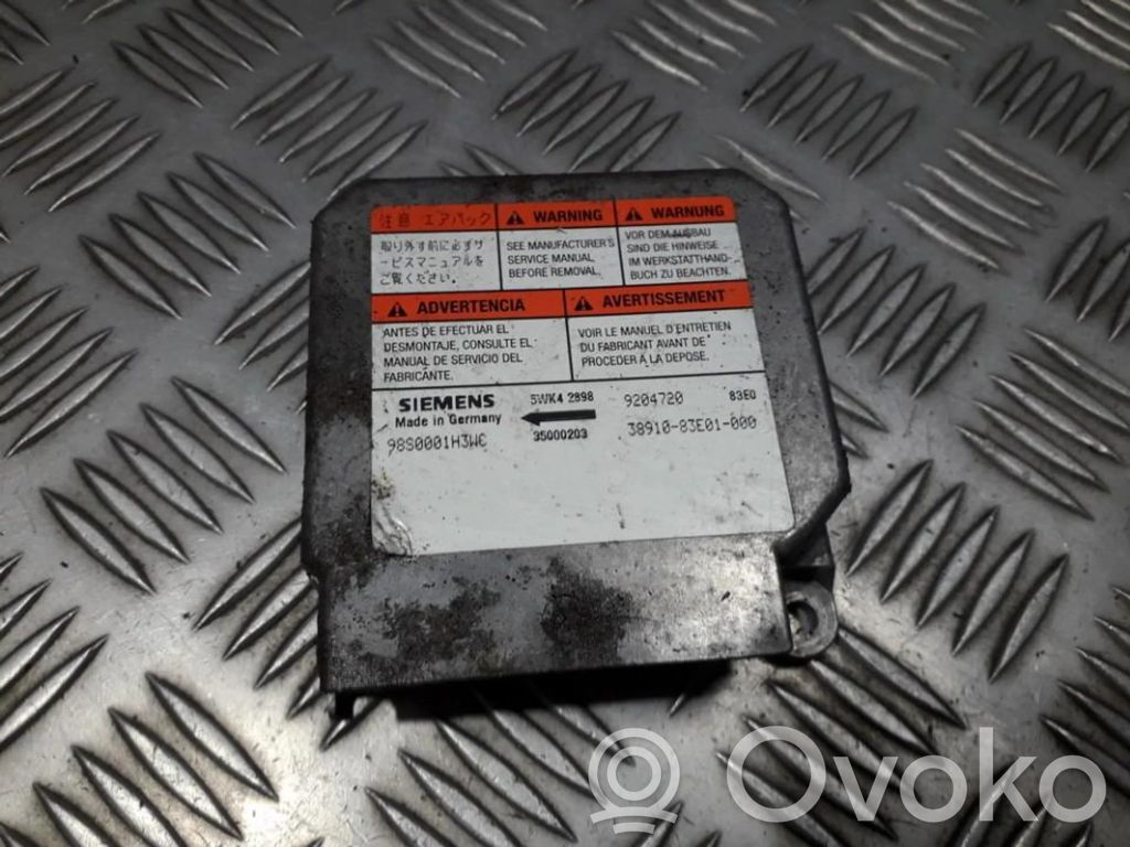 Opel Agila A Centralina/modulo airbag 