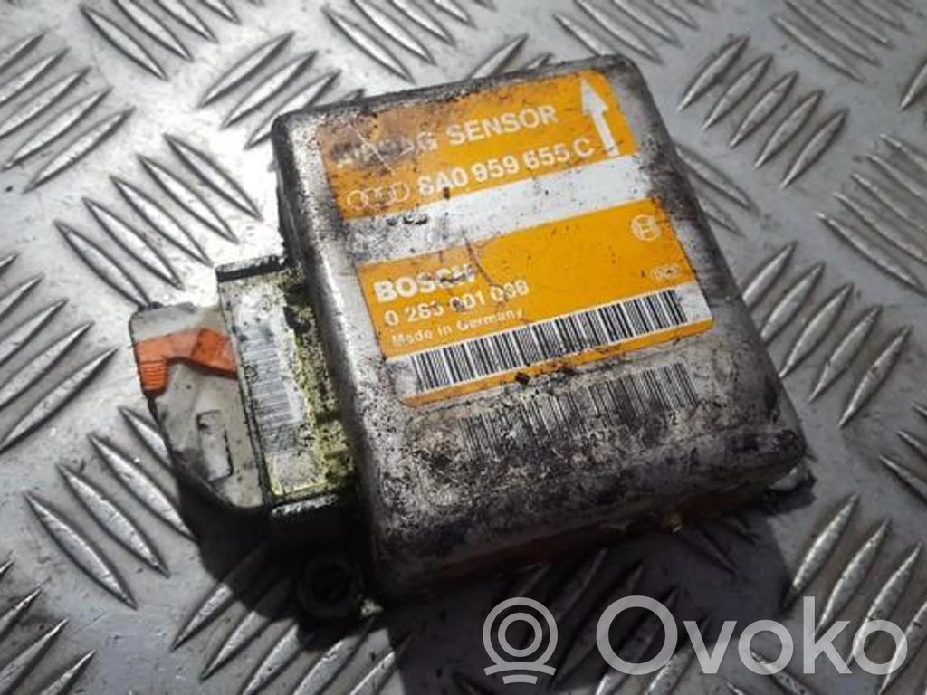 Unitate/modul de comandă airbaguri   8A0959655C,0285001030,0285001030,8A0959655C