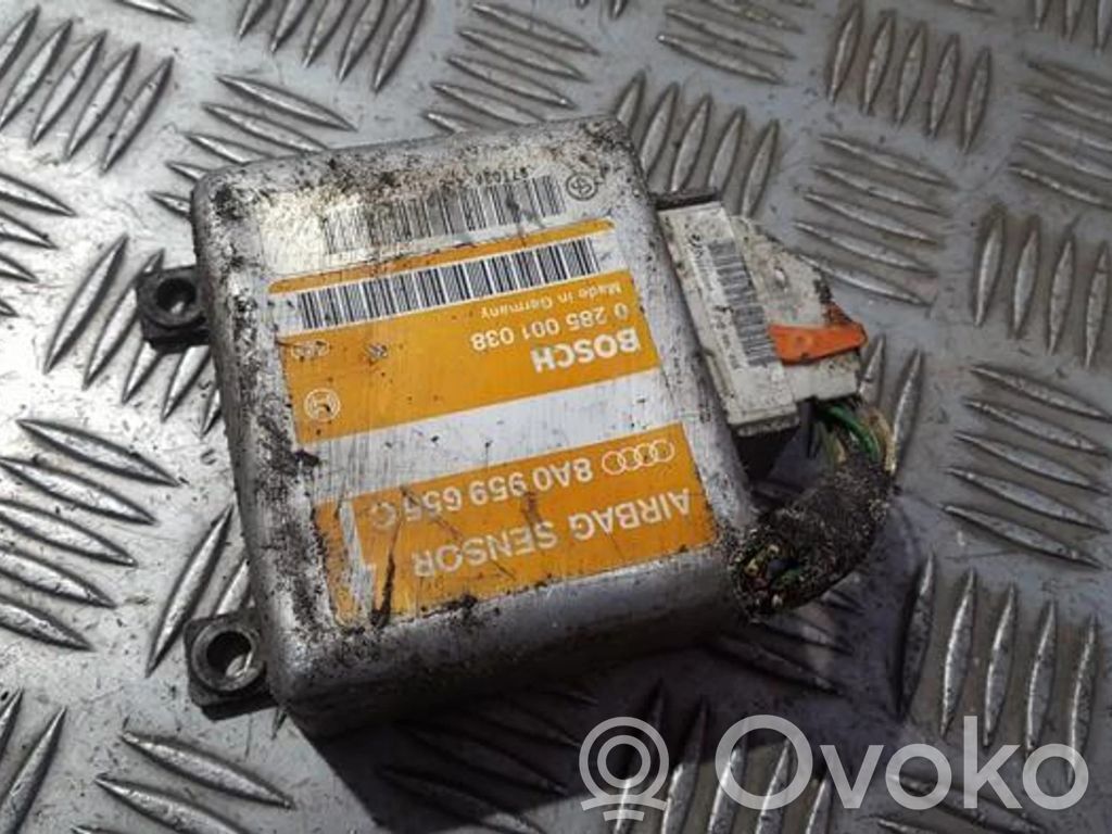 Module de contrôle airbag   8A0959655C,0285001038,0285001038,8A0959655C