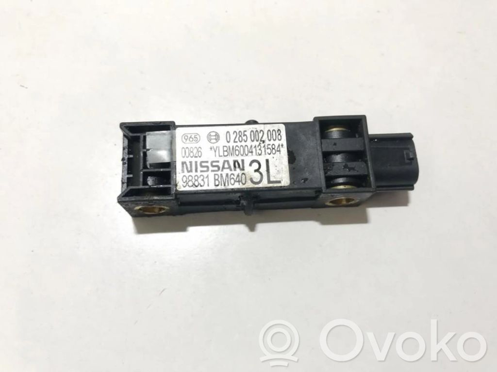 Nissan Almera N16 Czujnik uderzenia Airbag 