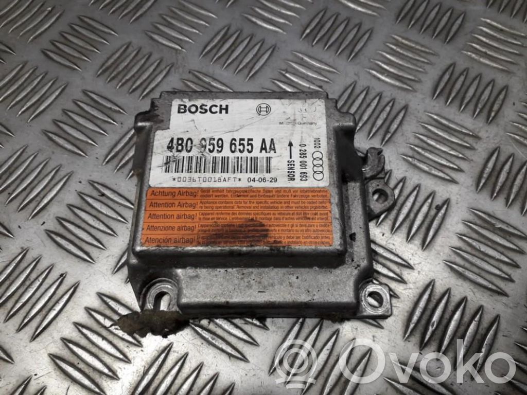 Module de contrôle airbag   4B0959655AA,0285001693,0285001693,4B0959655AA