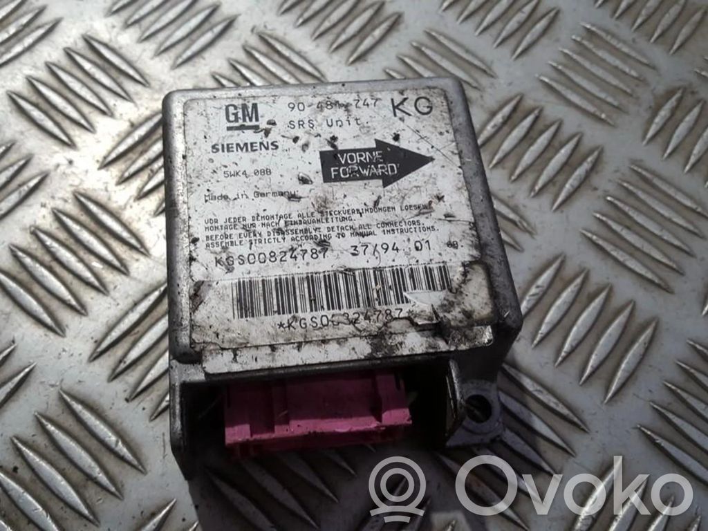 Opel Corsa B Airbag control unit/module 
