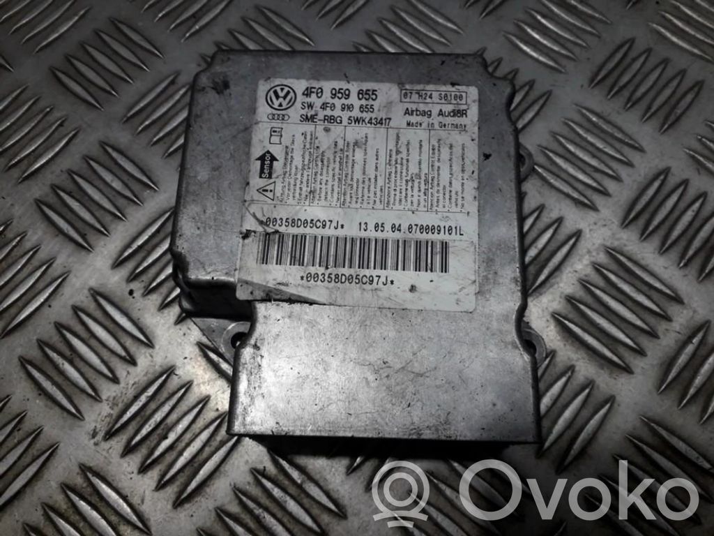 Audi A6 S6 C6 4F Unitate/modul de comandă airbaguri 